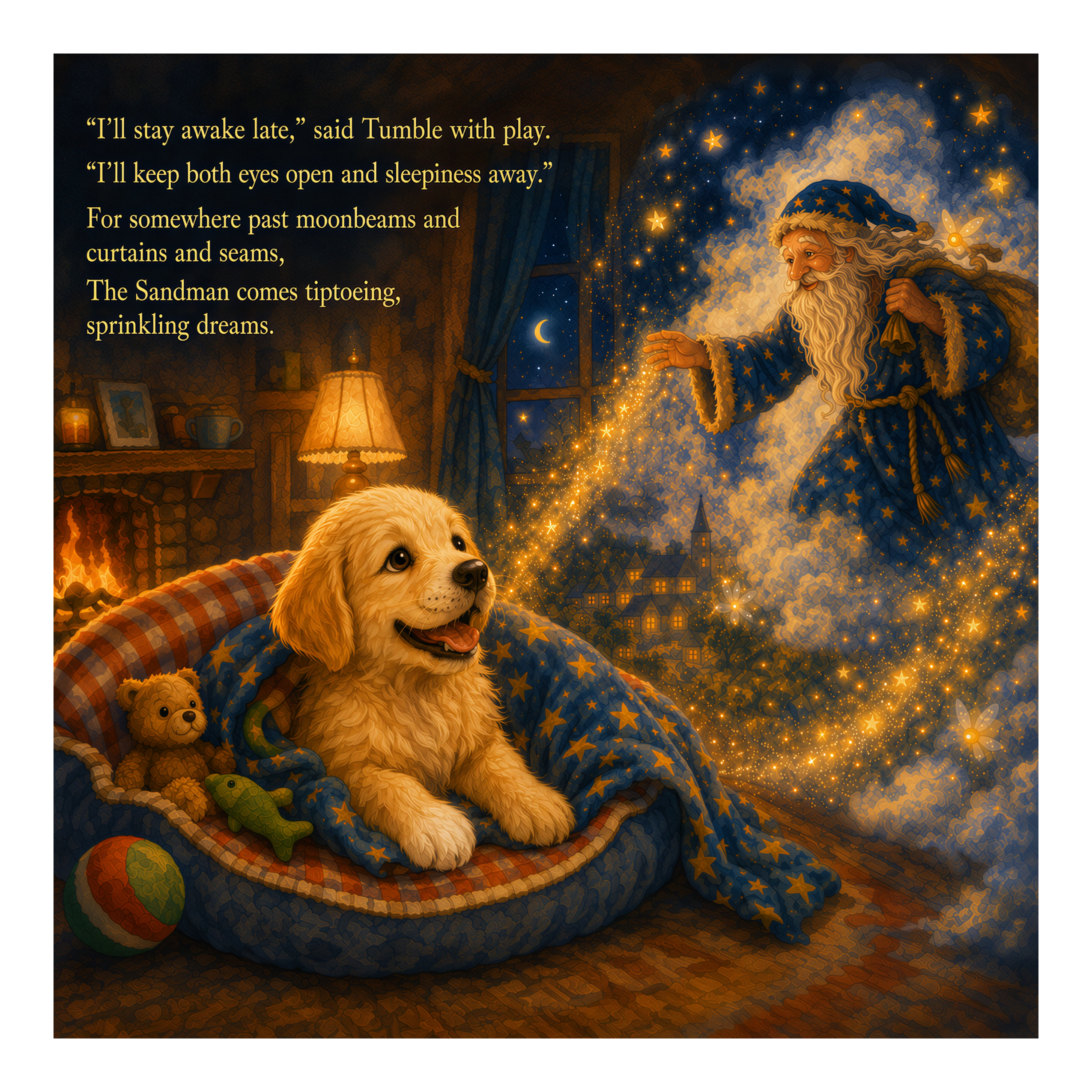 Tumble and the Sleepy Sandman - eBook