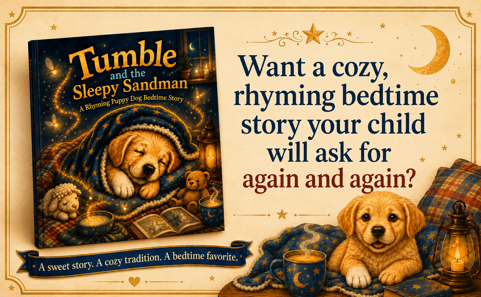 Tumble and the Sleepy Sandman - eBook
