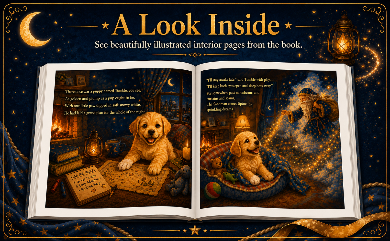 Tumble and the Sleepy Sandman - eBook