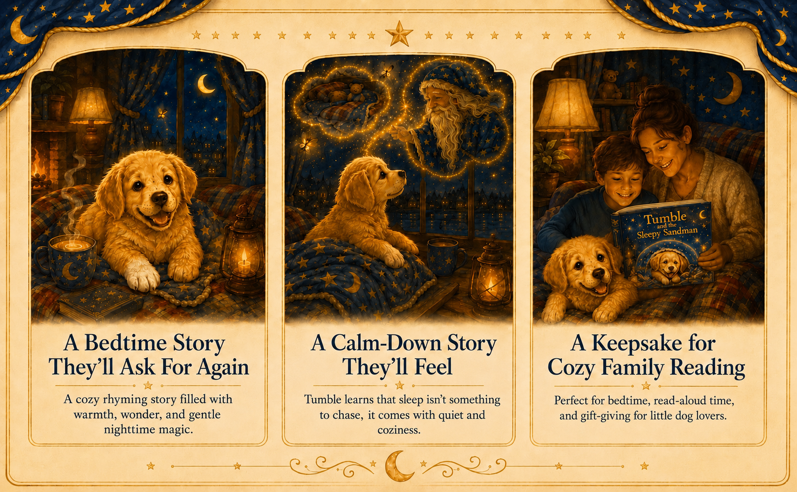 Tumble and the Sleepy Sandman - eBook