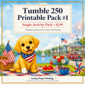 Tumble 250 Printable Pack #1 — Single Activity Pack