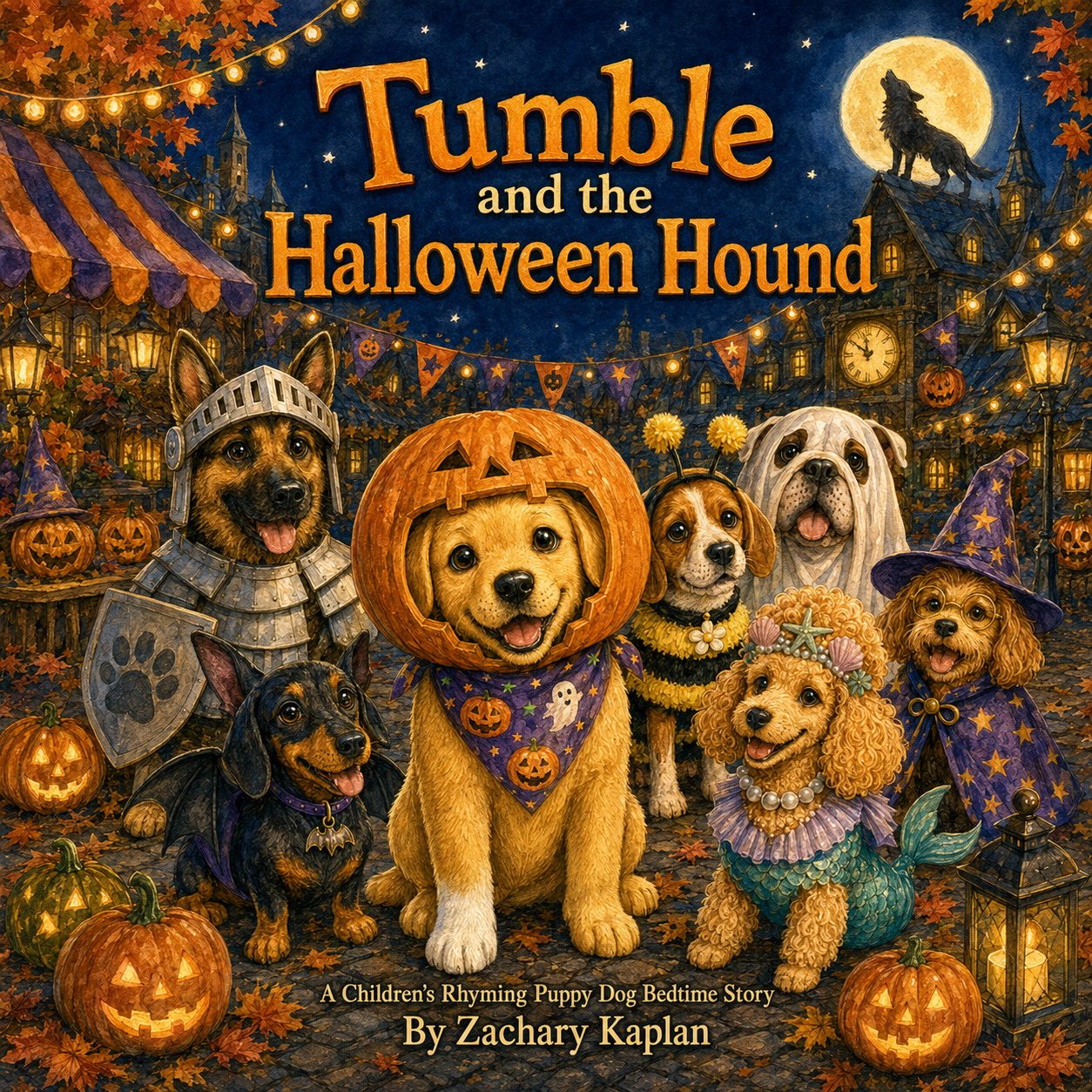 Tumble and the Halloween Hound book cover